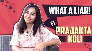 Prajakta Koli Aka Mostlysane Plays What A Liar  India Forums [upl. by Terrance]