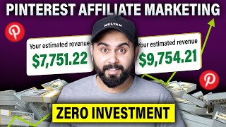 Pinterest Affiliate Marketing 2024  Earn Money from Affiliate Marketing Tutorial [upl. by Hudnut]