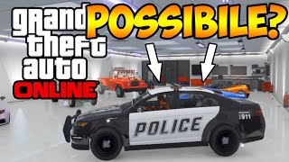 GTA 5 Ita  AUTO Della POLIZIA NEL GARAGE  È POSSIBILE xStarter GTA V ONLINE ITA GTA 5 ITA [upl. by Aloke]