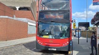 Full Route Visual FRV Rail Replacement GravesendSlade Green Station SN58 CFD EN13 [upl. by Llemhar535]