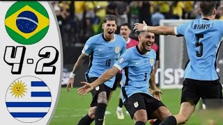 Uruguay vs Brazil Penalty shootout  Copa America 2024 [upl. by Frazier867]