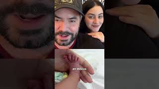 😱 ¡Sucedió EugenioDerbez y VictoriaRuffo se encuentran en el nacimiento de su nieta 👶🏻 [upl. by Lleirbag400]