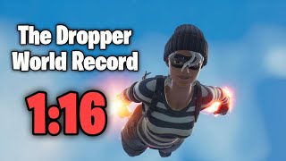 Fortnite The Dropper Speedrun In 116 WR [upl. by Collette]