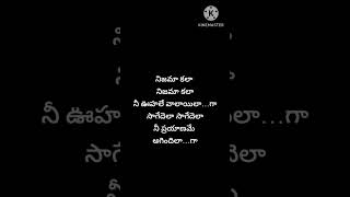 nijamaa kala song lyrics telugusongs music dulquersalmaan [upl. by Dinin]