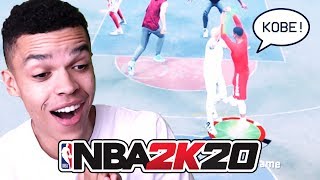 Mes premiers matches en park sur NBA 2K20  sans badge donc jai briqué [upl. by Ezequiel989]