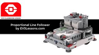 EV3 Classroom Proportional Line Follower [upl. by Neelyad579]