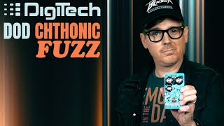 Digitech DOD Chthonic Fuzz  Effects Pedal Demo [upl. by Melan]