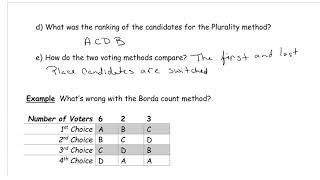 Borda Count Method [upl. by Sparkie86]