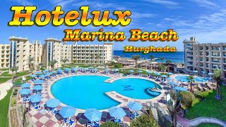 Hotelux Marina Beach Resort 4 Hurghada  Egypt [upl. by Lateh134]