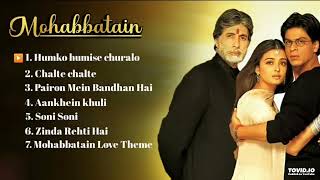 Mohabbatein Movie All Songs  Shah Rukh Khan  Aishwarya Rai  viralvideo love lovesong [upl. by Liman]