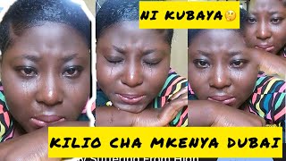 KILIO CHA MKENYA DUBAI SIPATI AMANI YA KAZINI [upl. by Knowland]