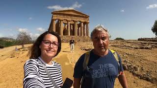 Visiting the Valley of Temples and Agrigento Sicily  Italy [upl. by Cozmo]