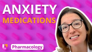 Anxiety Medications  Pharmacology  Nervous System  LevelUpRN [upl. by Newlin]