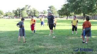 Flag Football Skill Offensive amp Defensive Lines [upl. by Lower]