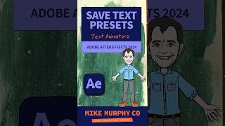 Save Text Animation Presets in After Effects [upl. by Fitalludba]