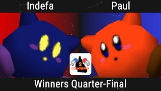 CounterPick 2 Winners Quarters  Indefa Kirby vs Paul Kirby [upl. by Sucramaj]