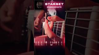 DEGENERATE  STARSET INTRO GUITAR COVER starset rock metal cover guitar [upl. by Billy]