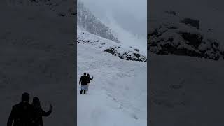 snowslide travel viralvideo local [upl. by O'Kelly]