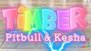 Zumba Fitness  Timber  Pitbull ampKesha  Dance Fitness dance dancevideo dancemusic dancer pop [upl. by Jedediah670]