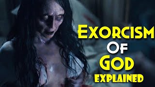 The Exorcism of God 2022 Film Explained in Hindi HauntingNight trending movie movieclips [upl. by Ymeon]