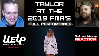 Taylor Swift at the 2019 AMAs FULL PERFORMANCE  REACTION [upl. by Varian]