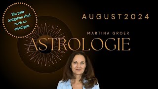 August 2024 astrologie august zeitqualität [upl. by Manas]