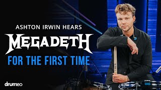 Ashton Irwin Hears Megadeth For The First Time [upl. by Bibbye]