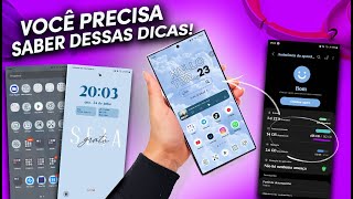 🚨10 DICAS DE COMO ORGANIZAR SEU CELULAR ANDROID [upl. by Tezzil]