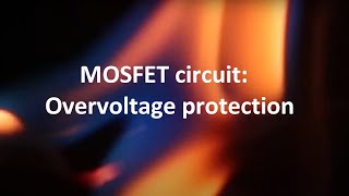 Overvoltage protection circuit with PMOSFET [upl. by Nahgeam]