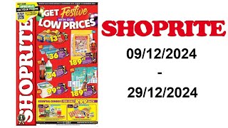 Shoprite specials  09122024  29122024 [upl. by Athenian]