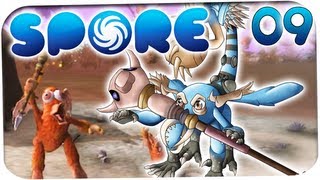 Spore Gameplay  Lets Play  09  Beginn der STAMMESPHASE [upl. by Nyrrad]