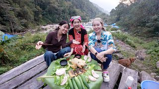 Bất ngờ trước SIÊU TRANG TRẠI nuôi cá TẦM của Pơ  Ái Mí  BẾP TRÊN BẢN amp bửa ăn view TRIỆU ĐÔ 742 [upl. by Inoue369]