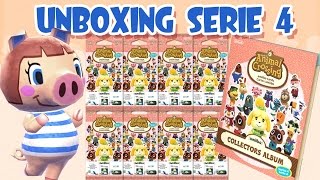 UNBOXING CARTAS AMIIBO SERIE 4  ANIMAL CROSSING [upl. by Howes]