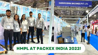 Harikrushna Machines at PackEx India 2022 [upl. by Anitsirc]