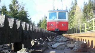 Die Zahnradbahn in der Hohen Tatra  Ozubené soukolí ve Vysokých Tatrách 11112010 [upl. by Maximo]