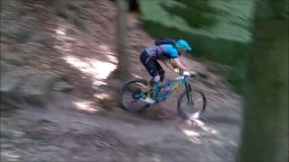 MTB Trilogy 2017 sjezd Hvězda [upl. by Ennoira]