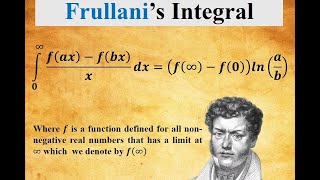 Animated Proof of Frullanis Integral [upl. by Ellga566]