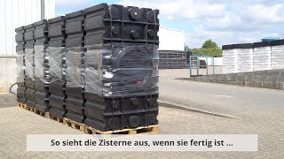 Produktion einer AQaLine Zisterne – Schritt für Schritt [upl. by Gutow]