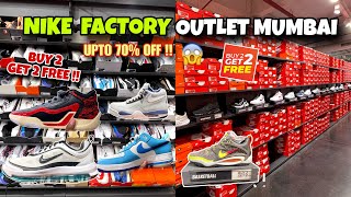 Nike Factory Outlet Mumbai 2024  Crazy Discount Upto 70 Off  Exclusive Latest Collection 2024 [upl. by Nauqat]