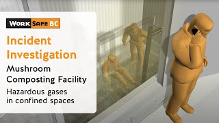 Mushroom Composting Facility Incident Animation  WorkSafeBC [upl. by Madoc]