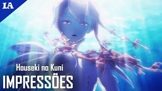 UM DOS ANIMES MAIS DIFERENTÕES JÁ FEITOS  Houseki no Kuni  Impressões [upl. by Cantu]