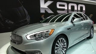 Watch the 2015 KIA K900 Debut at the LA Auto Show [upl. by Lewan897]