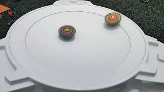 Beyblade HMS Battle Dark Effigy MS VS Custom Combo Wolborg AR Circle Wide Advance Striker RC [upl. by Karisa967]