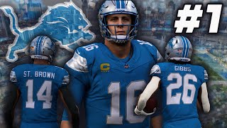 BELT TO Aamp  DETROIT LIONS ONLINE FRANCHISE  MADDEN 25 PS5 [upl. by Nauwaj333]