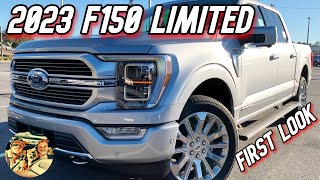 NEW 2023 FORD F150 LIMITED Top Luxury Hybrid Truck Review Walkaround Startup amp Interior 900A [upl. by Procora734]