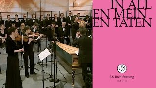 JS Bach  Aria quotLeg ich mich späte niederquot from Cantata BWV 97 [upl. by Lehcyar]