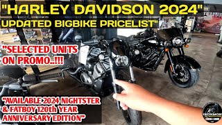 HARLEY DAVIDSON UPDATED BIG BIKE PRICELIST 2024  IRONMON MOTOVLOG [upl. by Aowda]