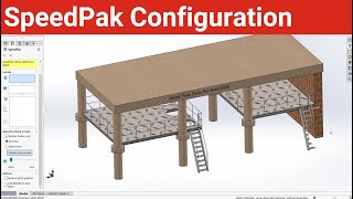 SpeedPak Configuration  SW Assembly Modeling  Tutorial 107 [upl. by Lundberg239]