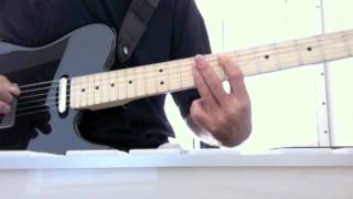 How To Play quotPeace Signquot Main Riff Richie Kotzen [upl. by Any]