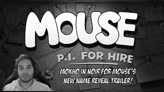 Mokho Reacts  Mouse name reveal trailer [upl. by Tterag]